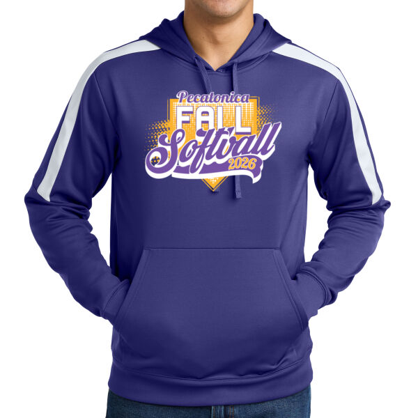 Pecatonica Fall Softball 2026 Logo 1 - Sport Wick ® Fleece United Pullover Hoodie Thumbnail