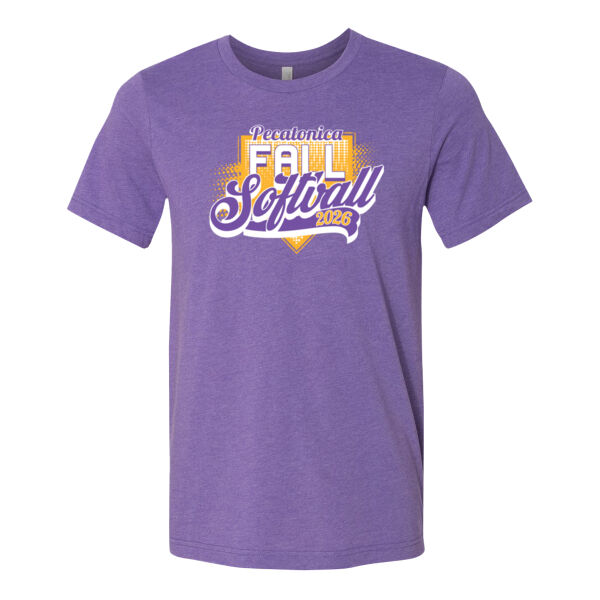 Pecatonica Fall Softball 2026 Logo 1 - CVC Jersey Tee Thumbnail