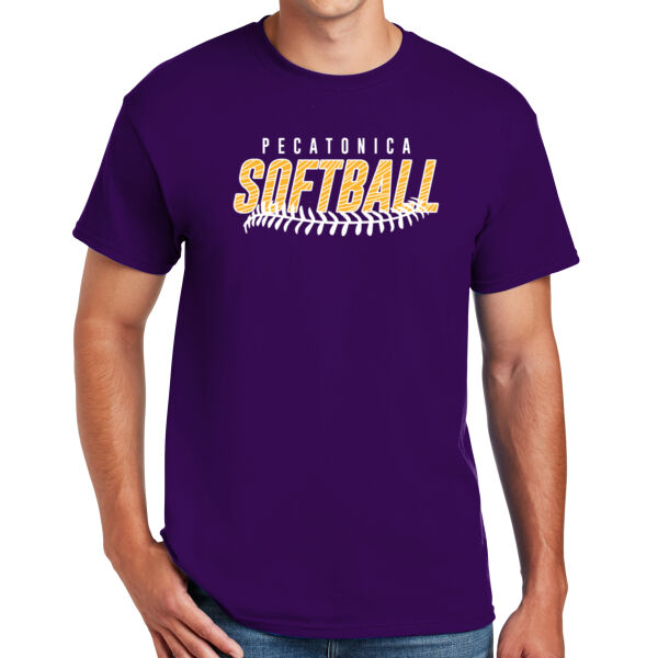 Pecatonica Fall Softball 2026 Logo 2 - DryBlend ® 50 Cotton/50 Poly T Shirt Thumbnail
