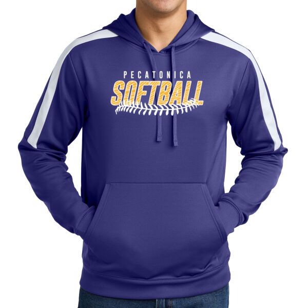 Pecatonica Fall Softball 2026 Logo 2 - Sport Wick ® Fleece United Pullover Hoodie Thumbnail