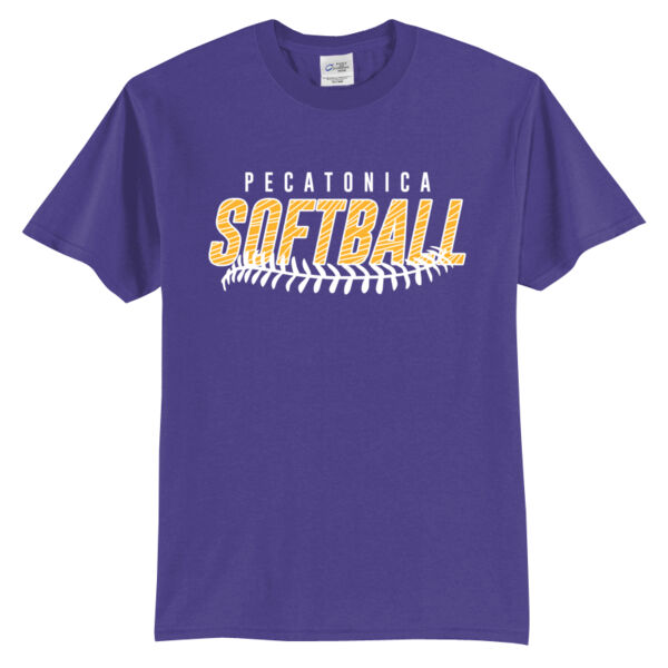 Pecatonica Fall Softball 2026 Logo 2 - Tall Core Blend Tee Thumbnail