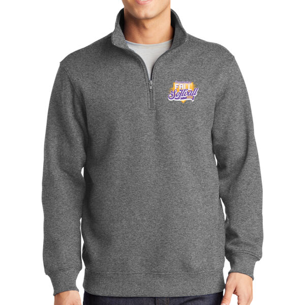 Pecatonica Fall Softball 2026 Logo 1 - 1/4 Zip Sweatshirt Thumbnail