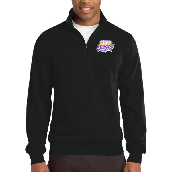 Pecatonica Fall Softball 2026 Logo 1 - Tall 1/4 Zip Sweatshirt Thumbnail