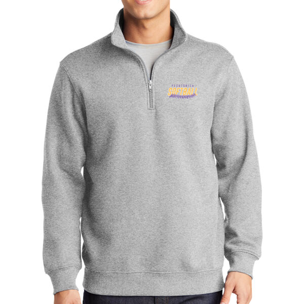 Pecatonica Fall Softball 2026 Logo 2 - 1/4 Zip Sweatshirt Thumbnail