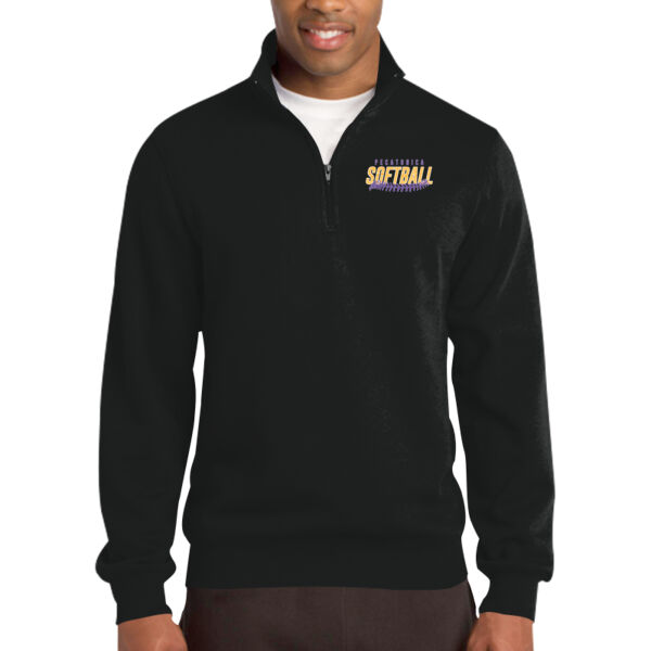 Pecatonica Fall Softball 2026 Logo 2 - Tall 1/4 Zip Sweatshirt Thumbnail
